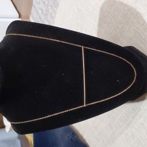 Rose Gold Long Lariat Necklace